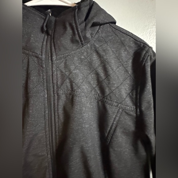 Free Country Hooded Black water resistant fur like lining Jacket Size large - Picture 7 of 9